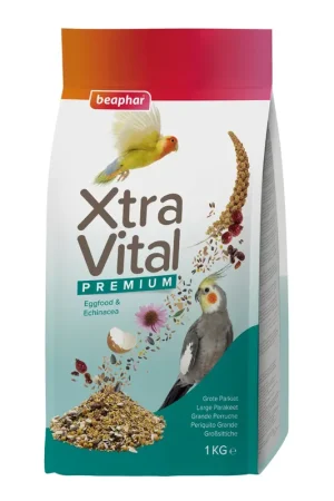 Beaphar XtraVital Grote Parkiet 1 kg Nieuw